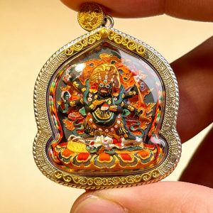 six armed mahakala (great black one) – subdue evil & clear obstacles