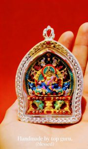 Ancient Tibetan Yellow Jambhala, Blessings & Wealth