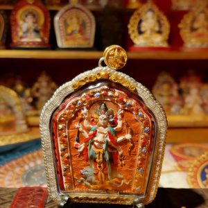 statue of bodhisattva marici, the goddess of light