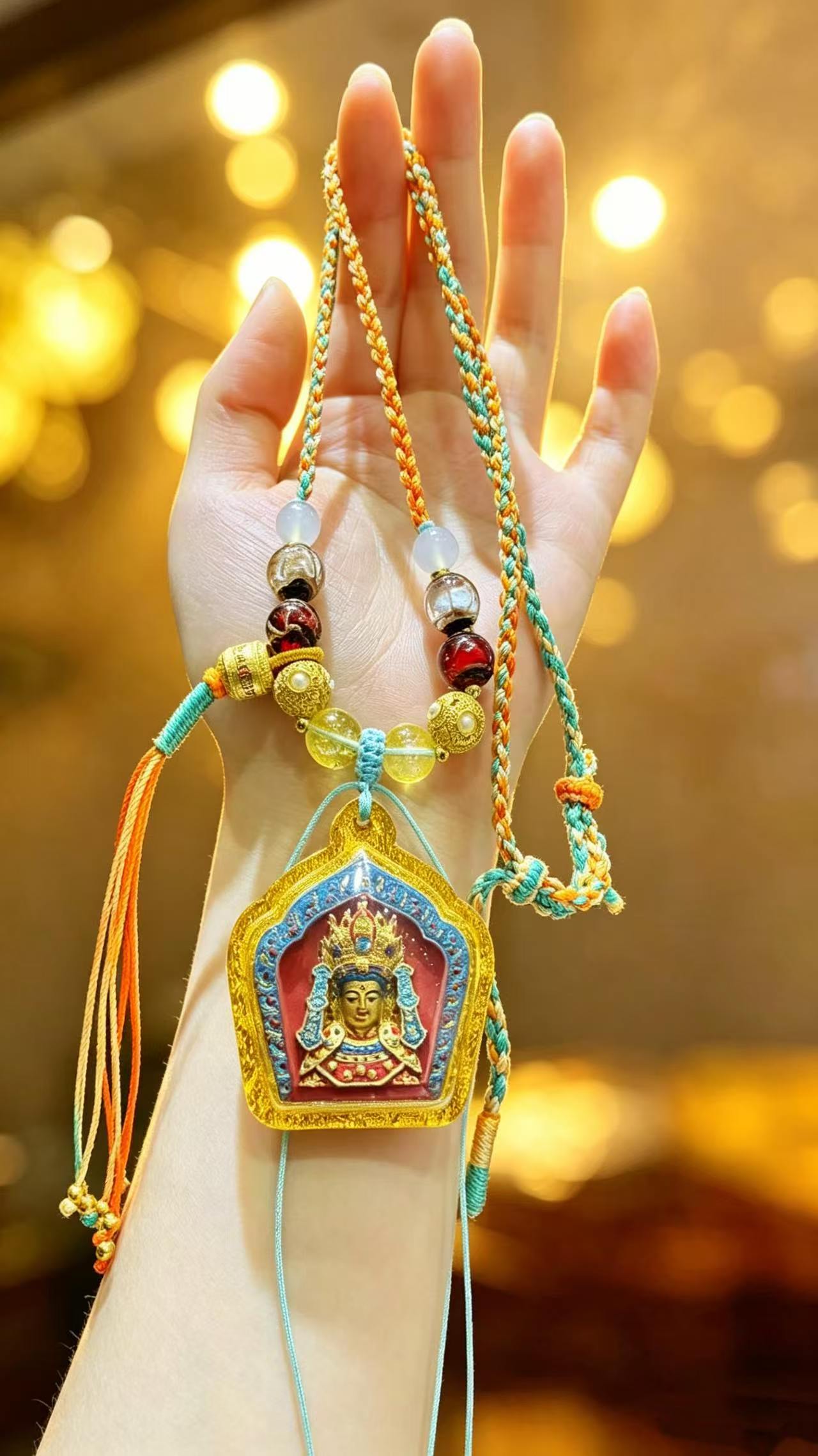 Radiant Enlightenment Buddha Amulet