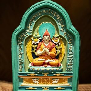 Je Tsongkhapa Thangka Desk Display