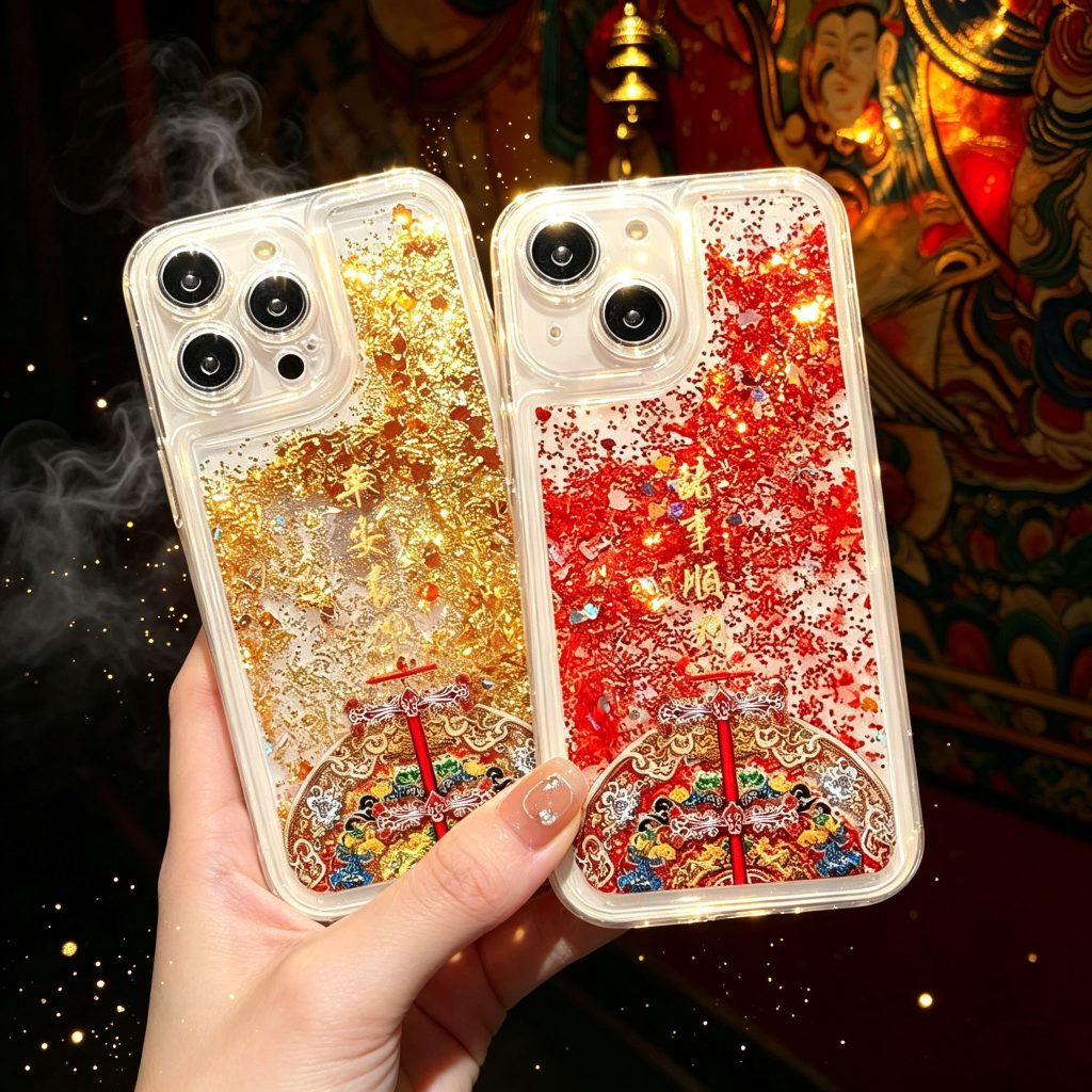 Eastern Fortune | Qiankun Flow Liquid Sand Phone Case