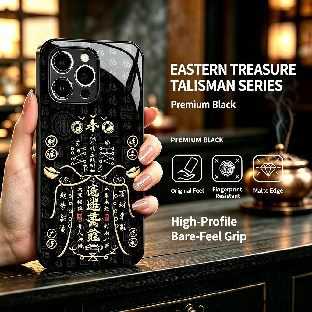 Eastern Taoist Talisman Phone Case — Prosperity & Fortune