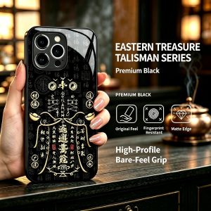 Eastern Taoist Talisman Phone Case — Prosperity & Fortune