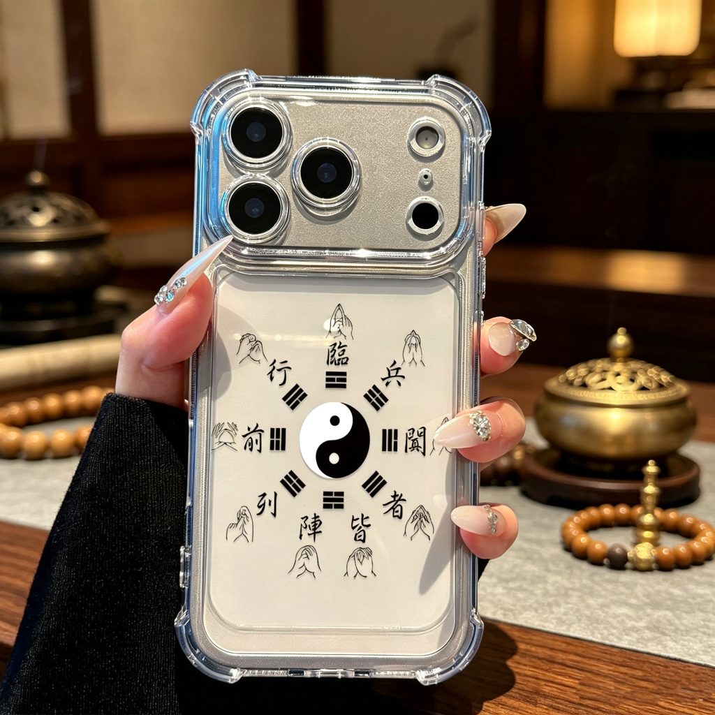 Eastern Nine Sacred Words Guardian Phone Case