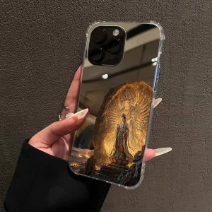 Golden Guanyin — Grotto Art Phone Case