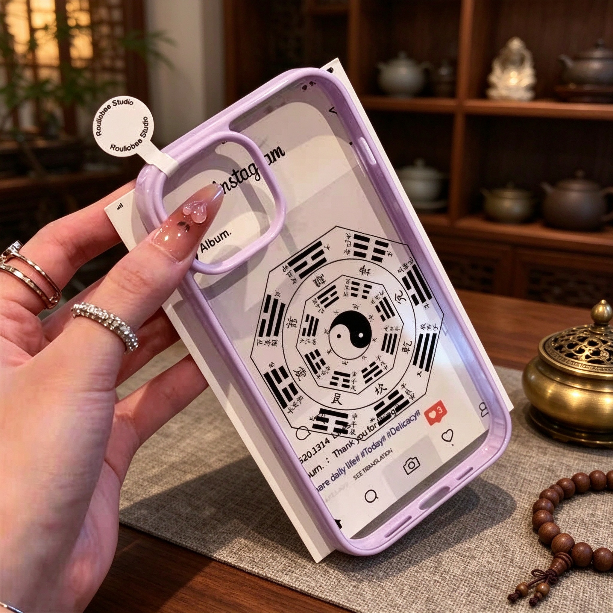Taiji Balance — Bagua Art Phone Case - Image 5