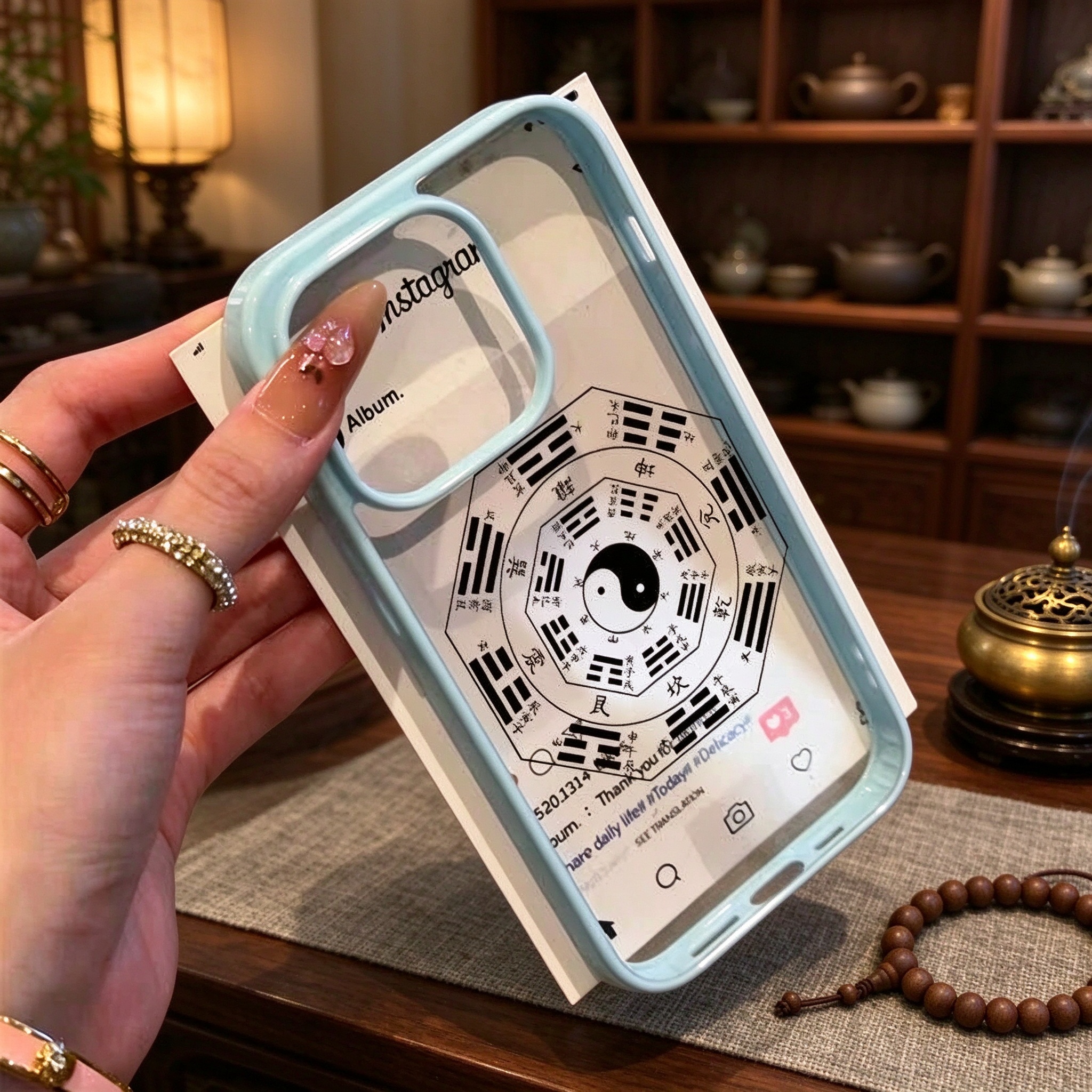 Taiji Balance — Bagua Art Phone Case - Image 4