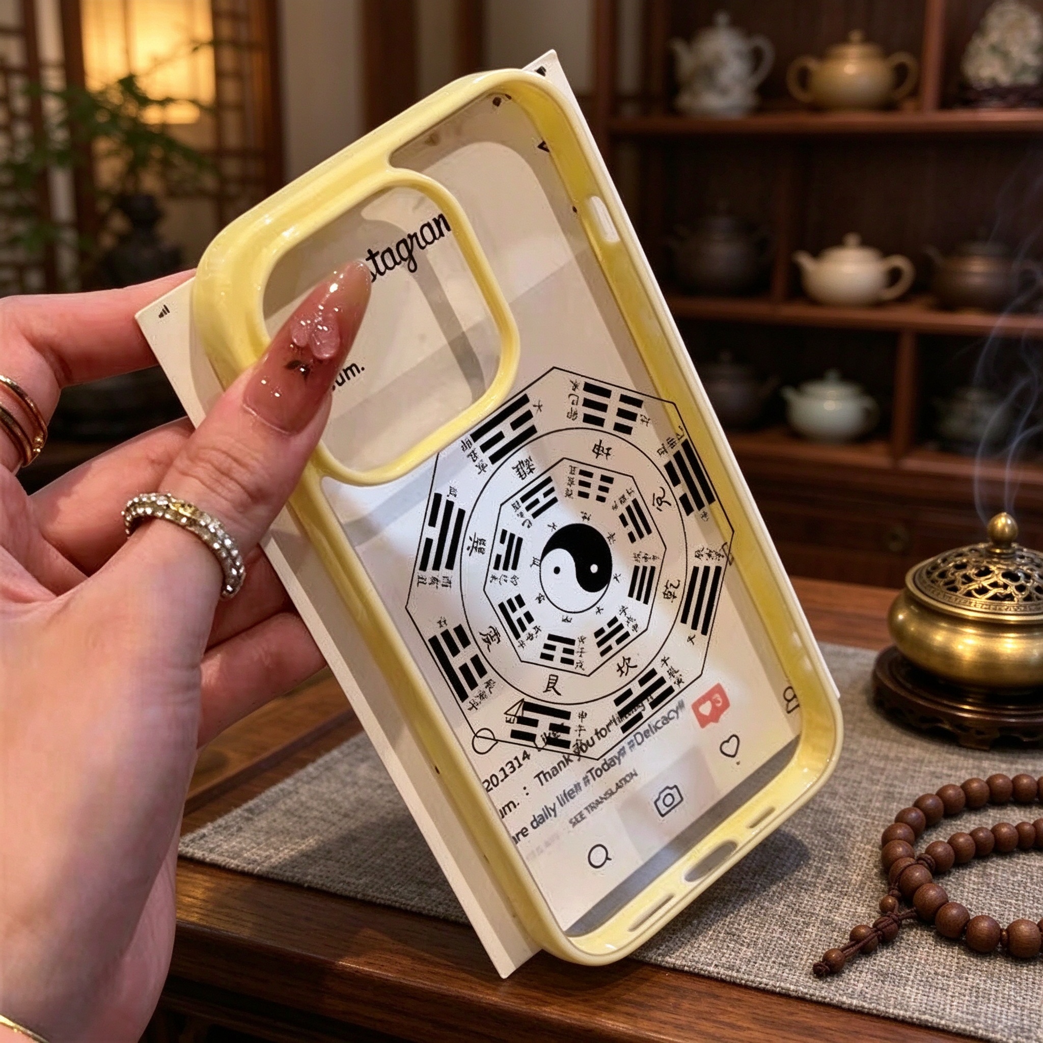 Taiji Balance — Bagua Art Phone Case - Image 3