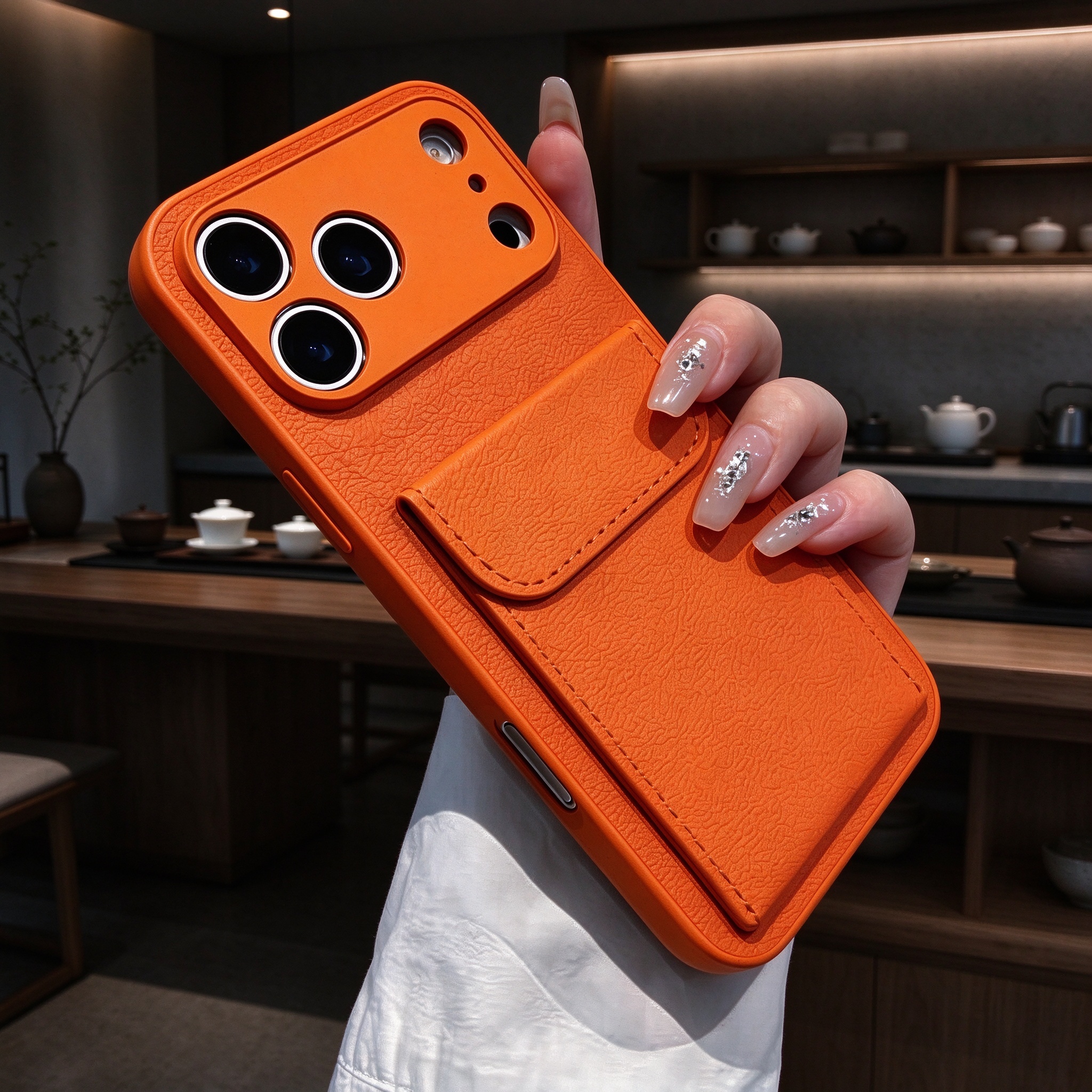 Hidden Fortune — Eastern Ritual Wallet Phone Case